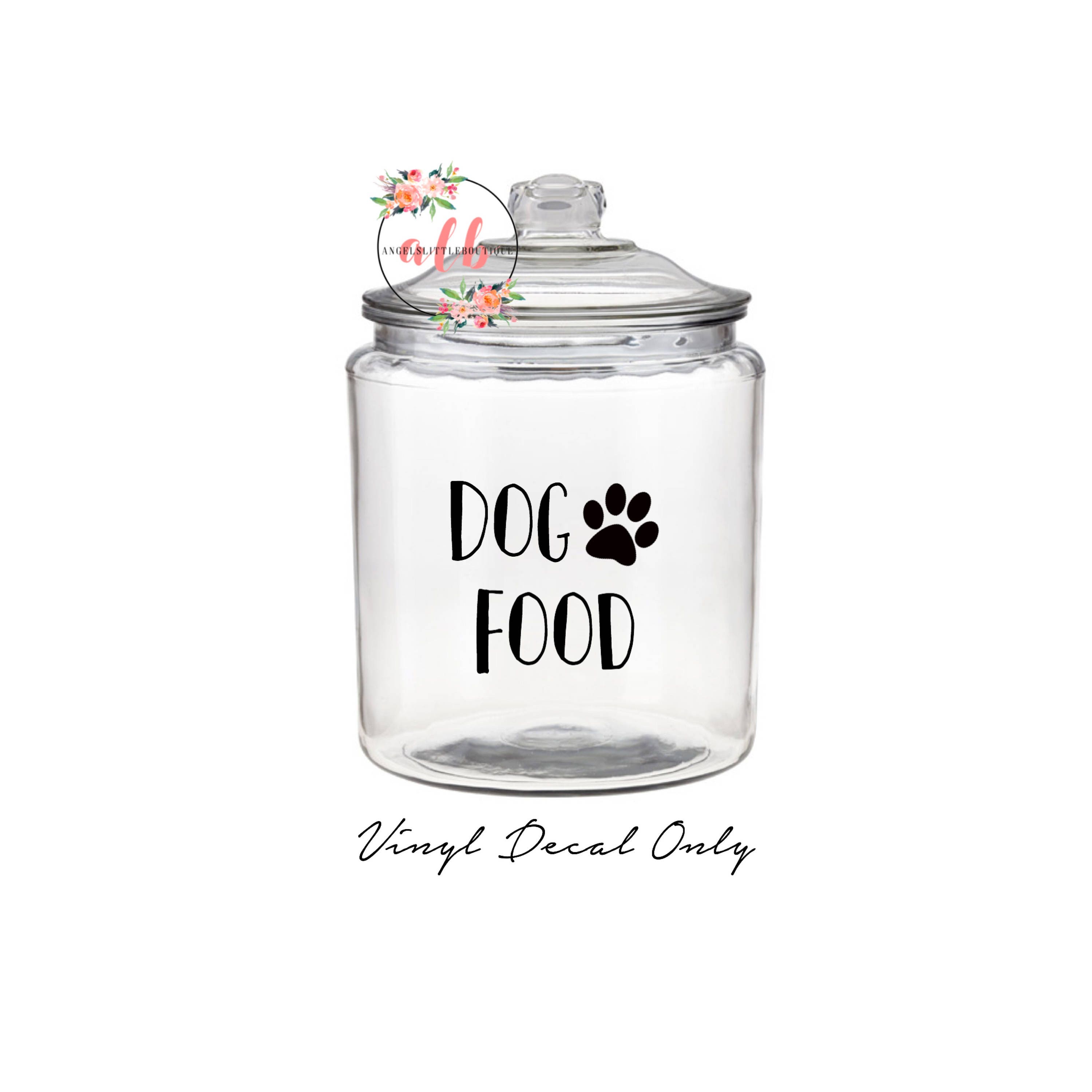 Dog Food Label Cat Food Label Dog Food Sticker Cat Food Etsy
