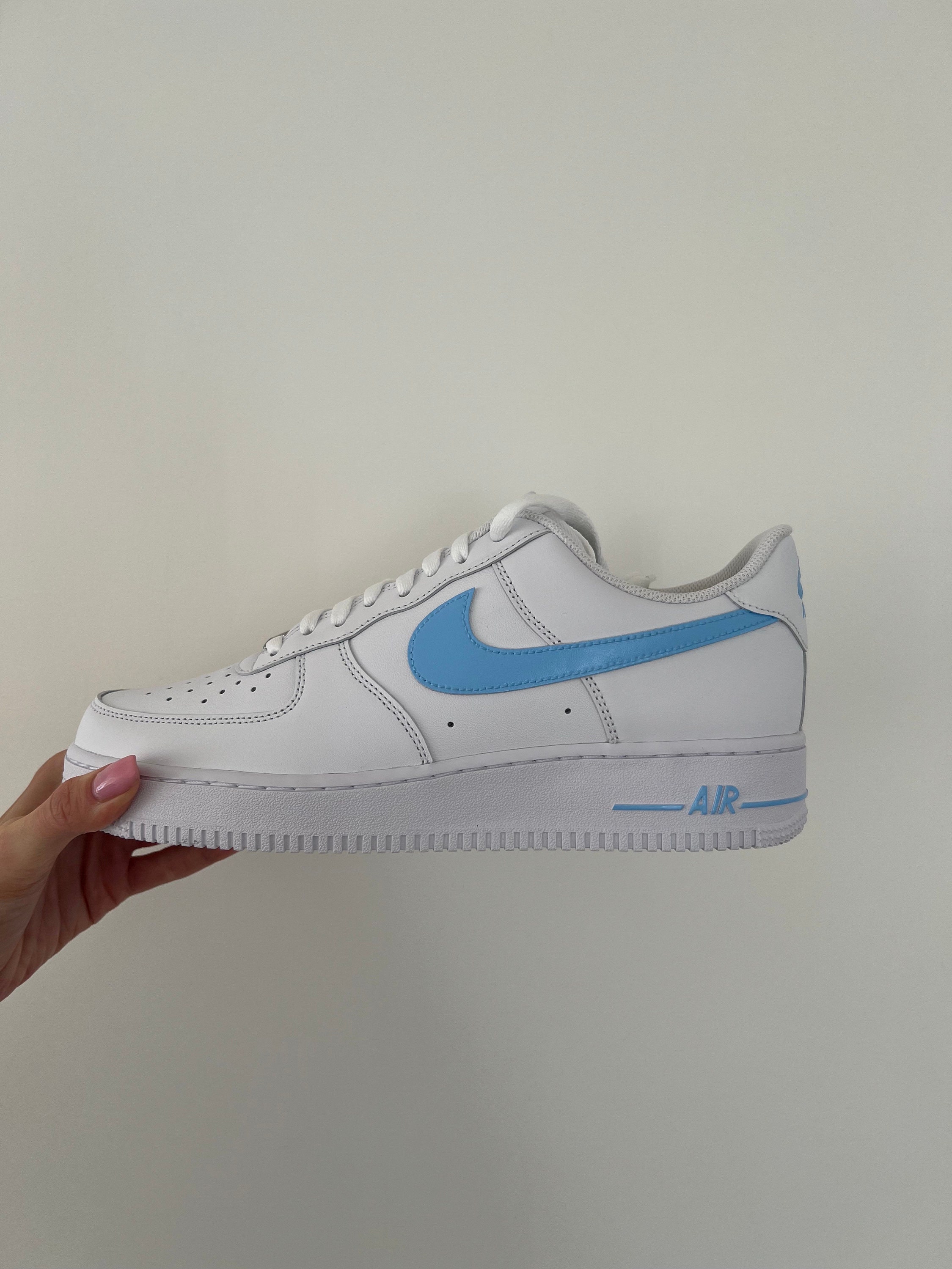 Air force 1 blue tick outlet