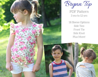 Brynn Top PDF Sewing Pattern