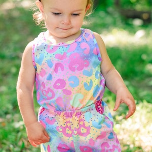 Children's Gemma Jumpsuit and Dress PDF Pattern Sizes 3mo-16yrs image 9