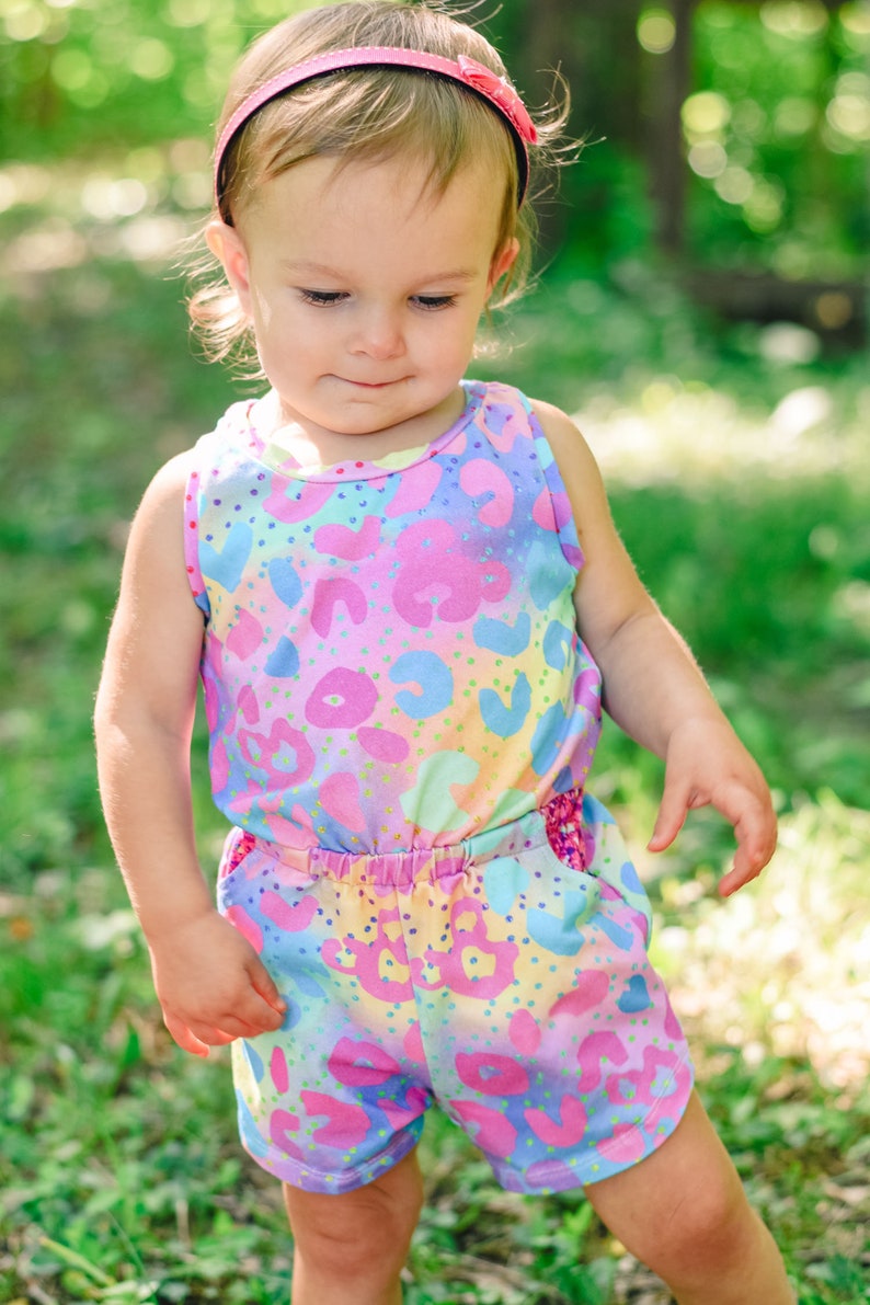 Children's Gemma Jumpsuit and Dress PDF Pattern Sizes 3mo-16yrs image 9