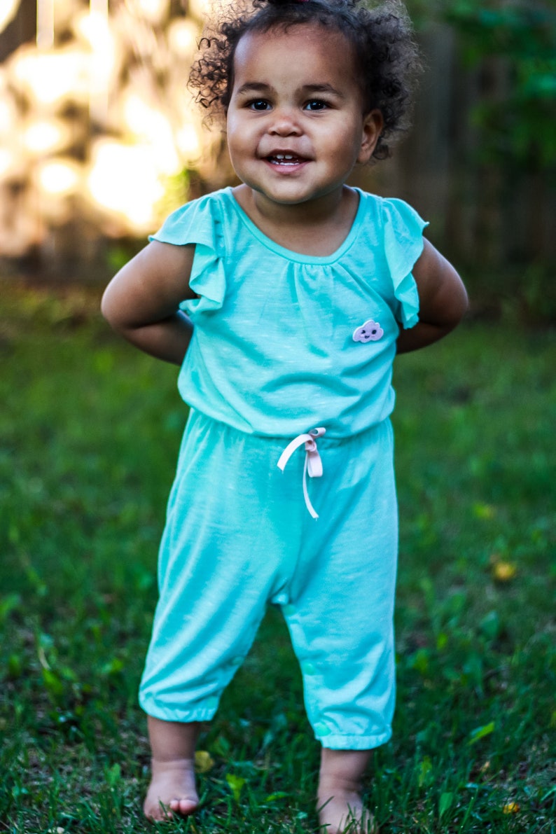 Children's Gemma Jumpsuit and Dress PDF Pattern Sizes 3mo-16yrs image 6