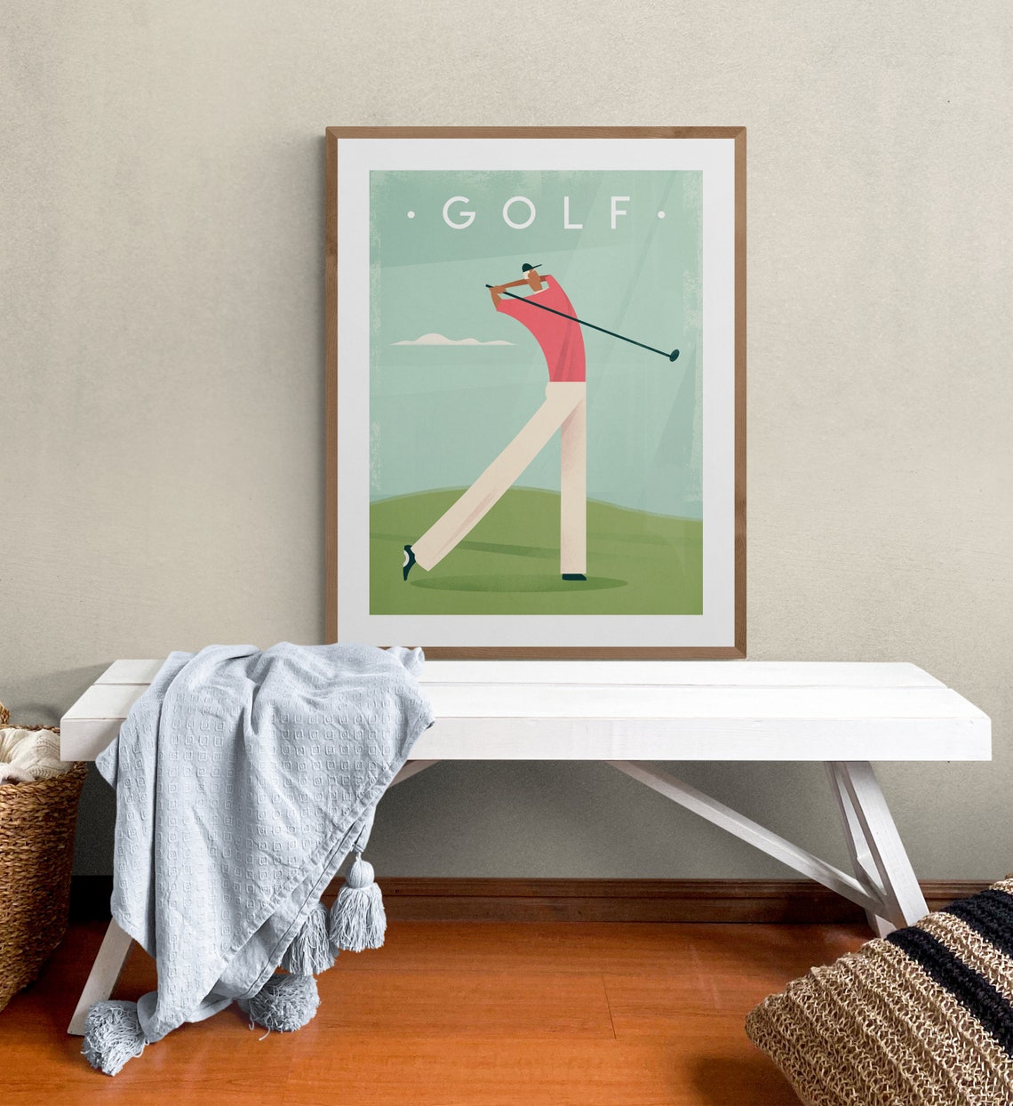Golf Wall Art Golf Print Wall Art Golf Golf Poster Golf Etsy