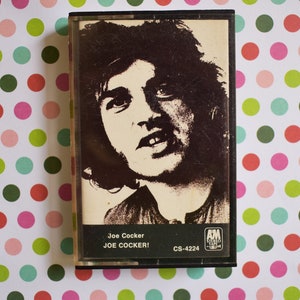 Joe Cocker!, RARE, Stereo, Music Cassette Tape, Delta Lady, Vintage, 1969, A&M Records, CS 4224-Tested