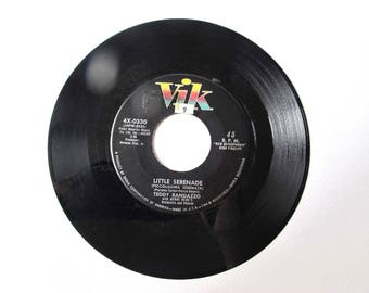 Little Serenade, by Teddy Randazzo, RARE, 45 RPM, Vinyl 45 Record, Vintage,1958, VIK Records, 4X-0330, Oldie But Goodie