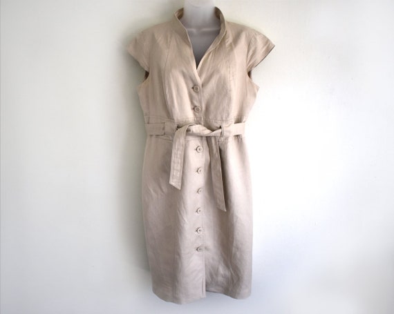 calvin klein safari dress