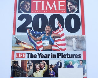 TIME Special Edition Magazine The Year in Pictures 2000- 2001