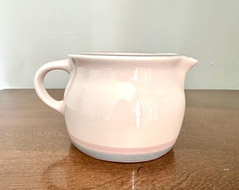 Pfaltzgraff Creamer, Gravy Boat, Small Pitcher, Aura Pink, Home Shelf Decor, Collectible Dining Table Display, Country Cottage Farmhouse