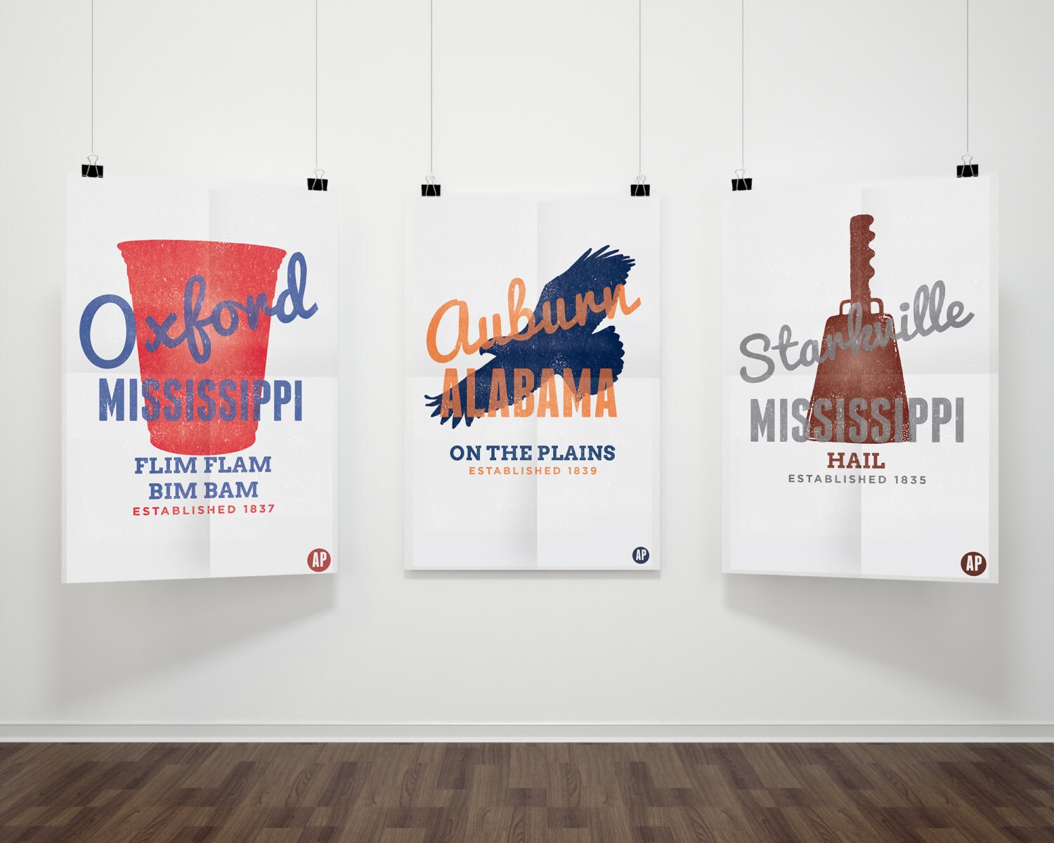 Auburn Alabama Collegiate Printable Home Decor digital Etsy