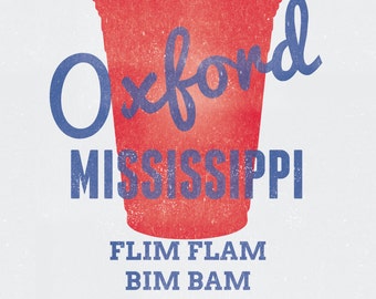 Oxford, Mississippi Collegiate Printable Home Decor (Digital)