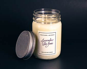 Lavender & Sea Grass Soy Candle