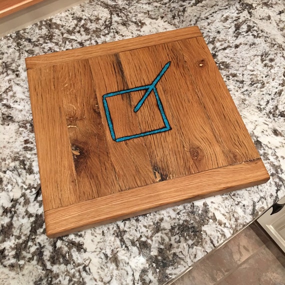 Personalized Cutting Board With Your Brand Or Simple Design Etsy