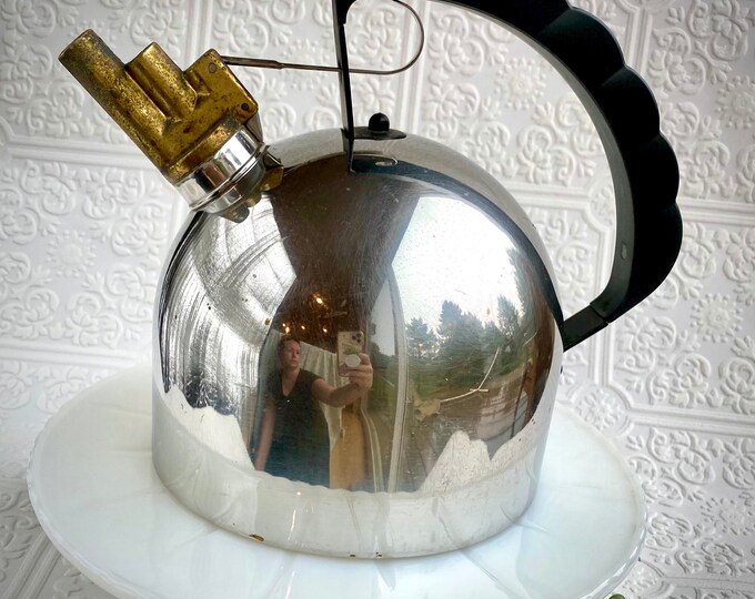 Alessi Melodic Whistle Tea Kettle / Italian Designed Etsy