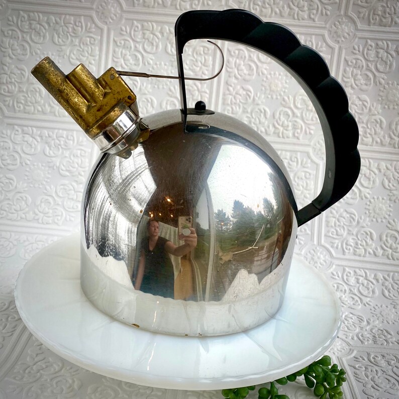 Alessi Melodic Whistle Tea Kettle / Italian Designed Etsy