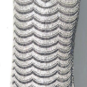 Pencil Skirt Women&#39;s Skirt  silver skirt  Metallic Skirt  Formal Skirt sequins skirt formal skirt couture skirt gala skirt evening skirt
