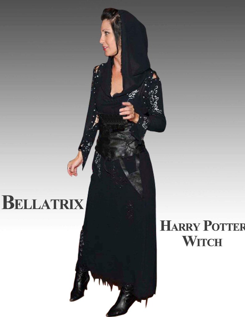 Bellatrix Lestrange, Harry Potter, Witch Costume Replica, Witch Costume