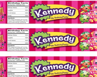 Shopkins Labels - Etsy