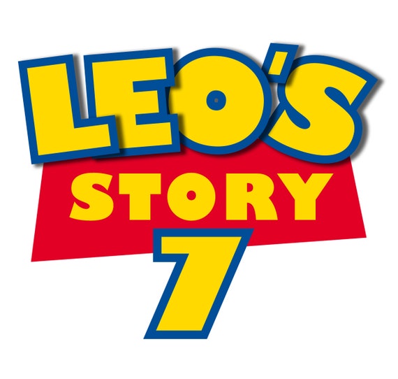 Personalized Toy Story Logo Digital File Etsy