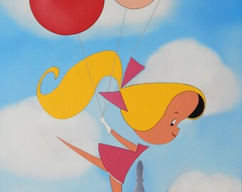 Up Up And Away Matted Art Print [18x24]