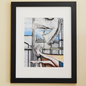 City Beckah [12&quot;x15&quot;] Matted & Framed Art Print
