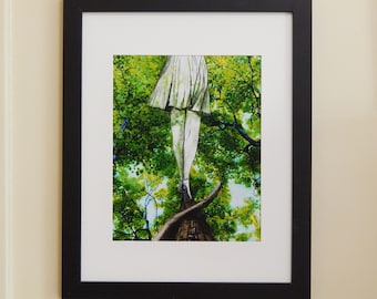 Alz [12"x15"] Matted & Framed Art Print