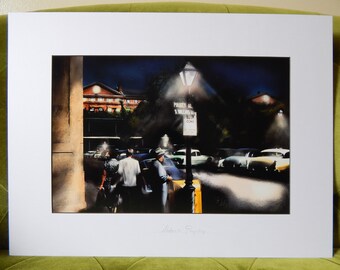 Alabama Purgatory Matted Art Print [18x24]