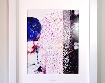 Dispersion [12"x15"] Matted & Framed Illustration Print