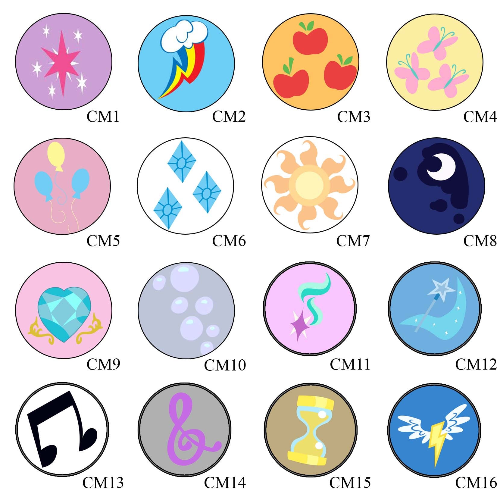 My Little Pony Cutie Mark All