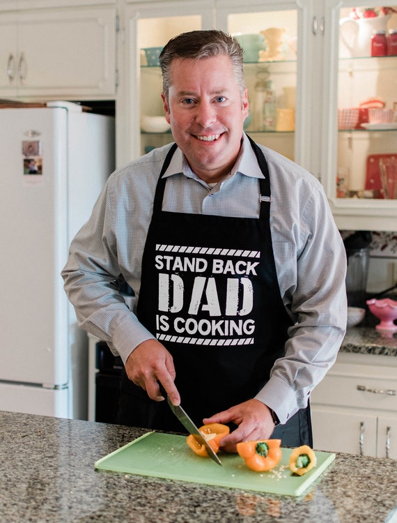 May Be Wrong Funny Novelty Apron Gift for Dad Husband Fathers Day
