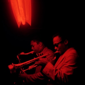 Miles Davis and John Coltrane by Marvin Koner