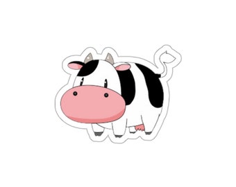 Harvest Moon Cow Kiss-Cut Stickers