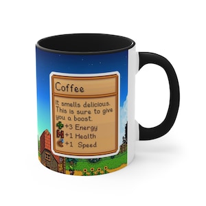 Stardew Valley Mug, Stardew Valley Gift, Gamer Gift, Gamer Mug, Video Game Mug, Video Game Gift, 11 oz