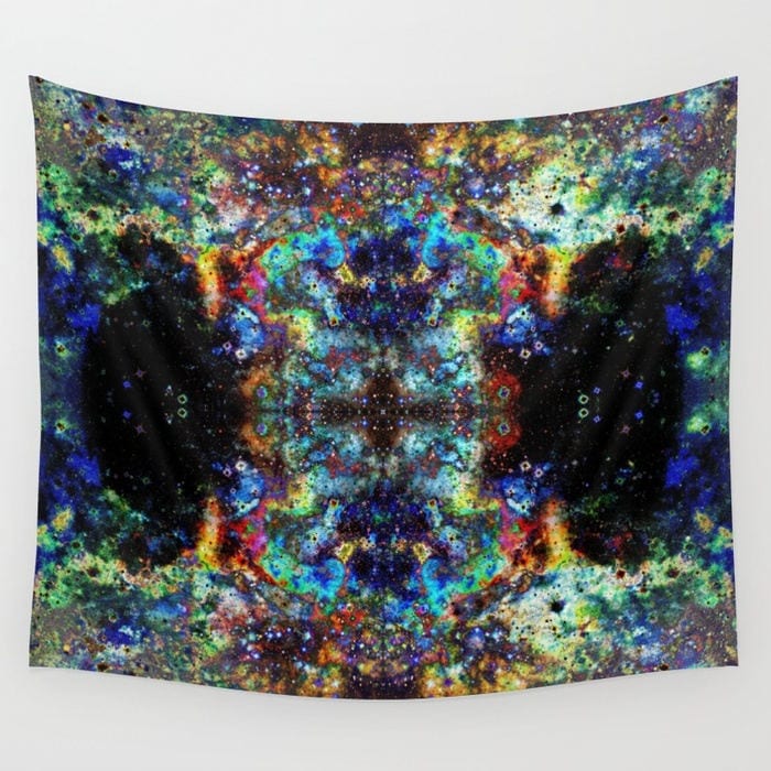 Apoc Trippy Tapestry Festival Flag Outdoor or Indoor Wall Etsy