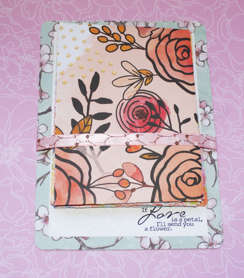Cherry Blossom Stationery Set, Floral Stationery, Stationery and