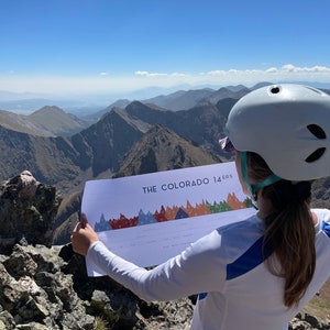 Colorado 14ers Poster