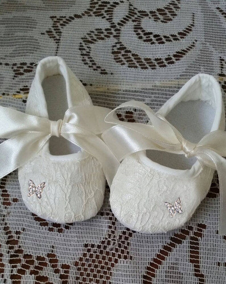 baby christening shoes