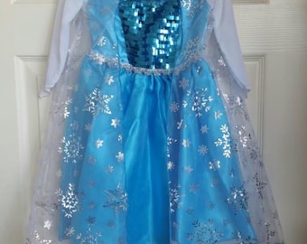 Frozen Elsa Dress, Elsa Costume