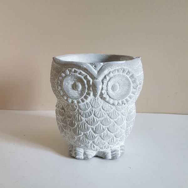 Medium Ceramic Owl Vase