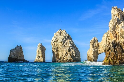 Canvas art print, Cabo San Lucas Mexico, Mexico Beach, Wall canvas, 3 panels ca - Picture 4 of 5
