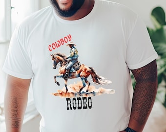 Cowboy shirt, Western Tee, Rodeo Shirt, Western Cowboy shirt, Western Shirt, Rodeo Tee, Rodeo Cowboy Shirt, Wild West Shirt, Gift for Cowboy