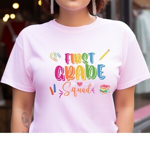 First Grade Squad Shirt, First Grade Teacher Shirt,Hello First Grade Shirt, Back To School Shirt, First Grade Shirt, 1st Grade Squad Shirt