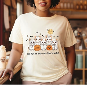 Cute Halloween Ghost Cat Shirt, Halloween Cat Shirt, Black Cat Shirt, Cat Lover Shirt, Ghost Cat shirt, Funny Ghost Cat, Spooky Season Shirt