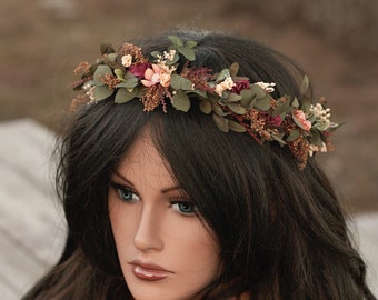 Flower head wreath,floral head wreath,flower crown