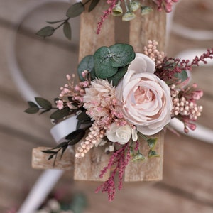 Flower bracelet wedding wrist corsage