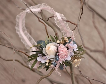 Flower wedding garter