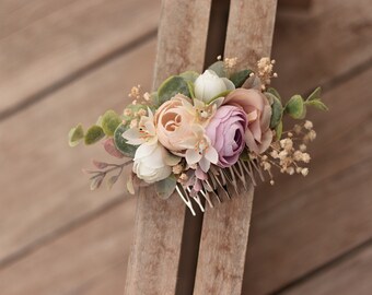 Blumen Haarkamm, Hochzeit Haarkamm