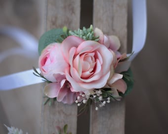 Bracelet fleur poignet corsage de mariage