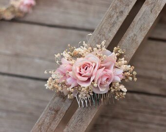 Blumen Haarkamm, Hochzeit Haarkamm