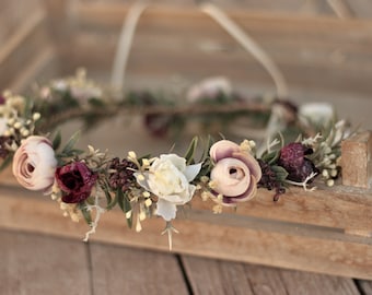 Flower head wreath,floral head wreath,flower crown