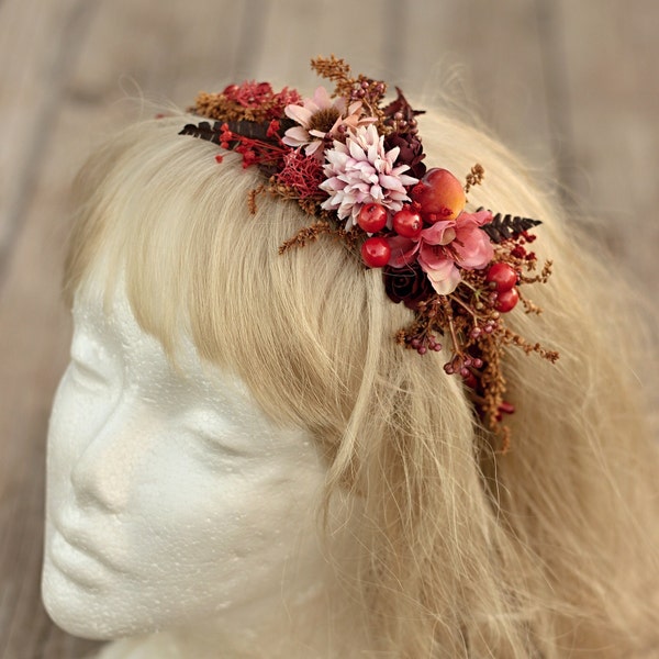 Diadema de flores